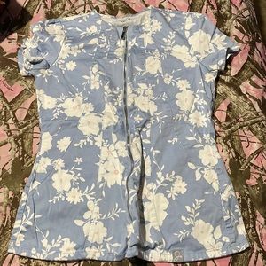 Jaannu Floral Scrub Top